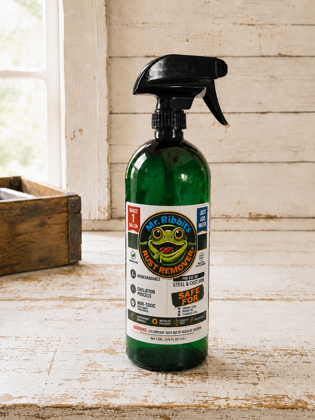 Mr. Ribbit’s Rust Remover 32oz Spray Bottle Kit