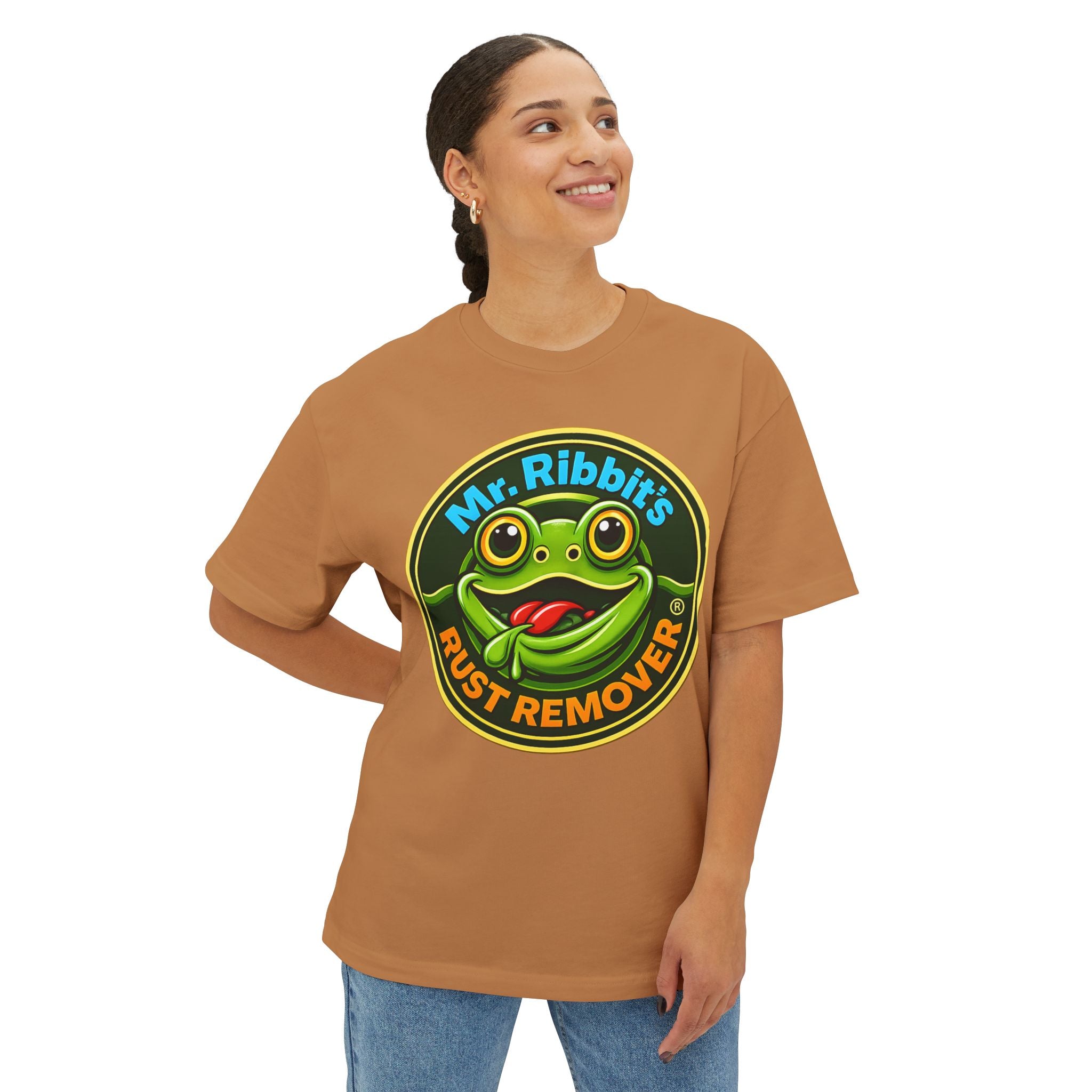 Mr. Ribbits Unisex Oversized Boxy Tee